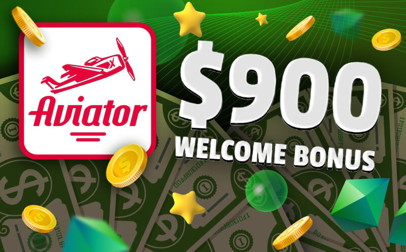 aviator casino game welcome bonus